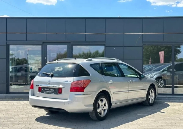 Peugeot 407 cena 12900 przebieg: 258900, rok produkcji 2010 z Wieluń małe 106